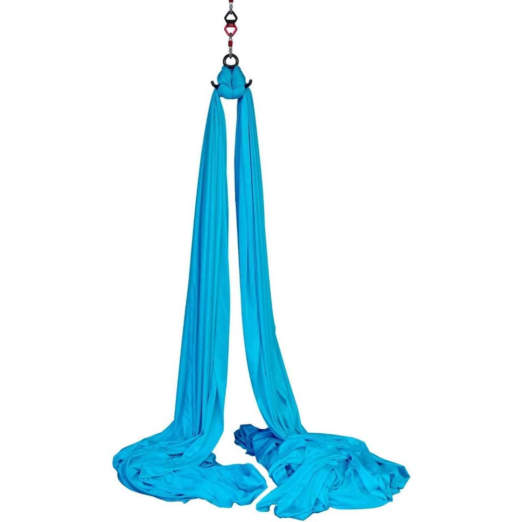 DIMPLEYA Aerial Silks Equipment Medium Stretch Silk for Acrobatic Dance Aerial Yoga Hammock 12 Meters Long