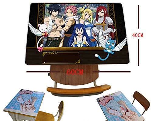 UUC Fairy Tail Large Mouse Pad 15.7 inch x 23.6 inch x 2mm Anime Desk Pad Mousepad Table Play Mat YH1854