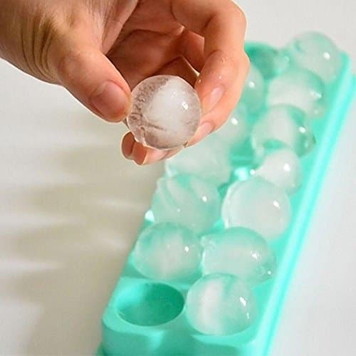 NAOAO Ice Cube Tray Moulds With 14 Lids 2 Sets for Cocktails Whiskey Milk Candy Ice Maker Chocolate Mold Storage Containers