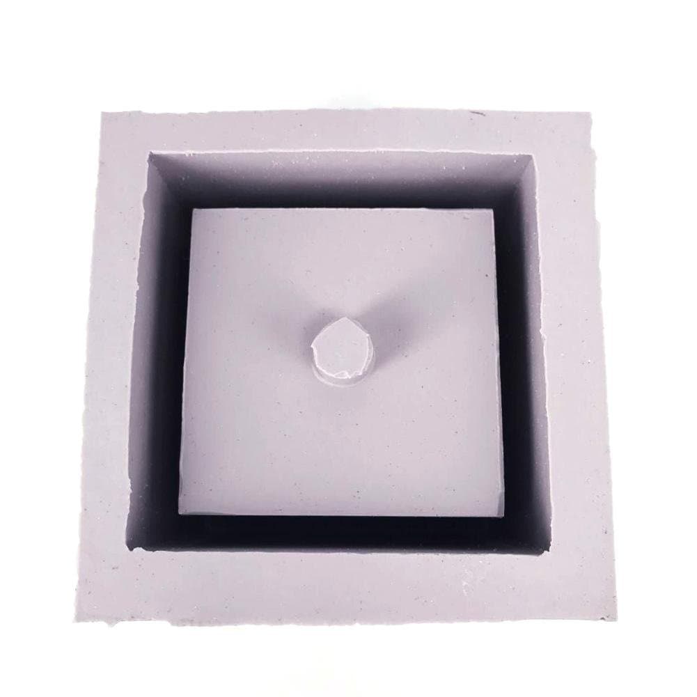 Blessvt Creative Flower Pot Molds Ceramic Clay Pots Mold Planter Silicone Mould for Home Decoration Table Crafts Making Hand Made Clay Craft Making Cement Mold