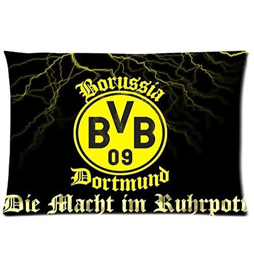 OYEAH 2015 Top Selling Home Decor Custom Borussia Dortmund Bvb09 Fc Custom Throw Pillow Case Best Gift 20X30 Inch 2 Sides for home
