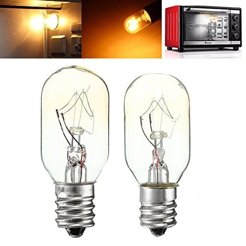 Bazaar 15W/25W 120V E12 Incandescent Glass Light Bulb Refrigerator Salt Oven Lamp