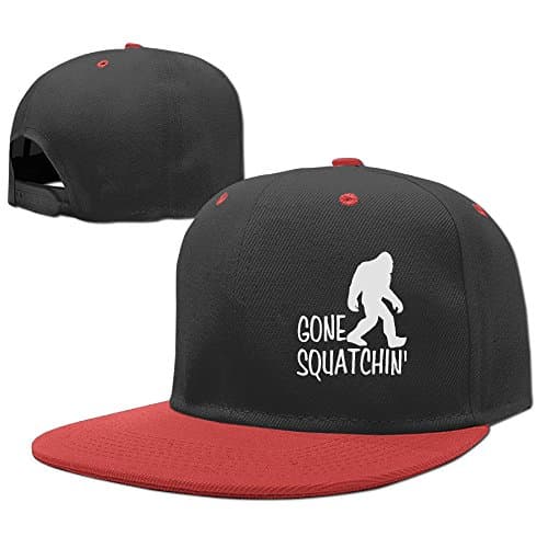Gone Squatchin Hip Hop Cotton Adjustable Handsome Caps