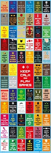 Keep Calm - Gaming Door Poster 21 x 62in