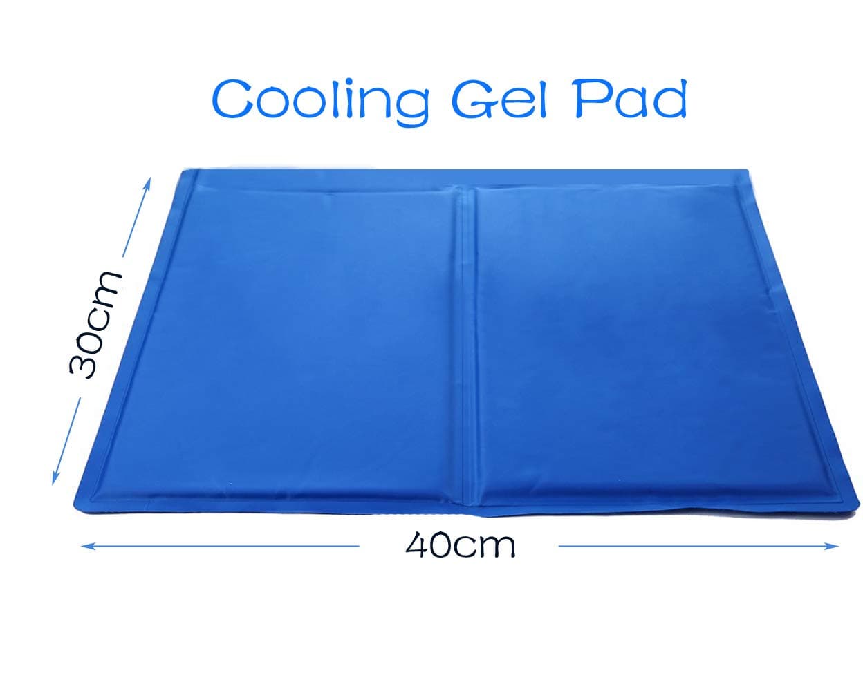 HYJ Magic Multi Functional Cooling Gel Pad Mattress Topper Mat Cushion Yoga 100% Safe Clean Environmental Friendly (M, 30X40 CM)