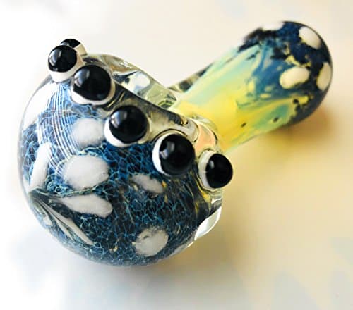 High Quality Heavy Glass 5'' long, 100% Handmade, Multi Color, FREE Shipping !