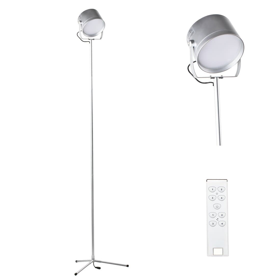 5 Feet LED Remote Control Led Floor Lamp for Living Room Bedroom 700 Lumens Bright (White)