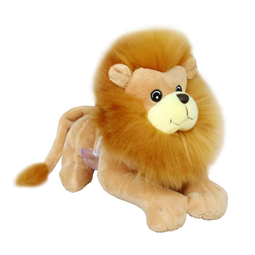 Ukallaite Soft Doll Kids Toy Car Home Sofa Decor & Simulation Lying Lion Animal Plush Stuffed Doll Toy Sofa Couch Car Decor Gift