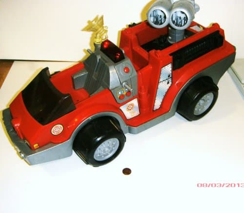 Rescue Heroes FDNY Voice Tech Firetruck