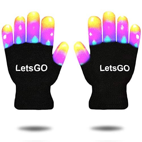 Easony Cool Flashing LED Light Gloves – Best Gifts