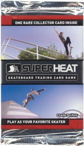 Super Heat Skateboard Trading Card Game Throwdown Booster Pack