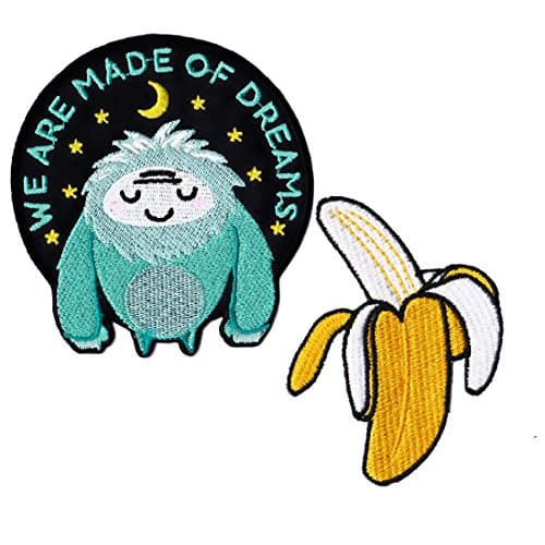 Bigfoot Patch Iron On Fruit Patch Embroidered Patches Cool Patches Iron On