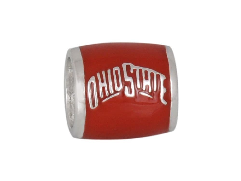 Teagan Collection Ohio State on a Scarlet Bead