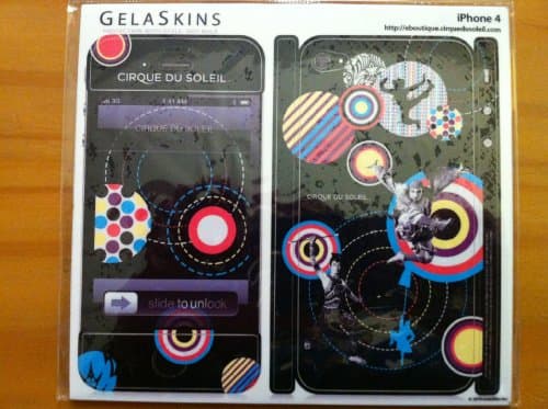 CIRQUE DU SOLEIL - Artistic - iPhone 4, iPhone 4S - GelaSkins Protector