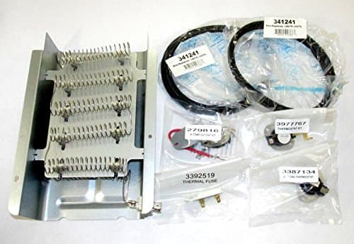 2438 REPLACEMENT DRYER HEATING ELEMENT, THERMAL FUSE, HI LIMIT, 2 - 92" BELT KIT AFTERMARKET BRAND