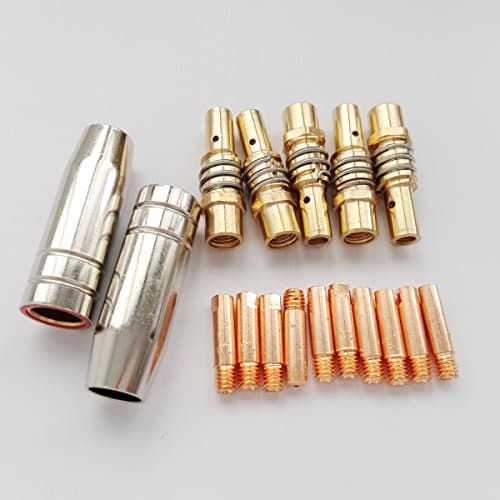 B.W.P 17pcs MB 15AK Mig Welding Torch Consumables Kit M6251.0