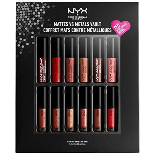 NYX Matte vs. Metals Lip Vault CHRISTMAS 2017