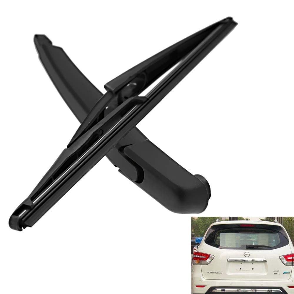 Rear Windshield Window Wiper Arm & Blade Replacement for Nissan Rogue Pathfinder 2013-2018 Replace#28780-3JA0A, 287803JA0A