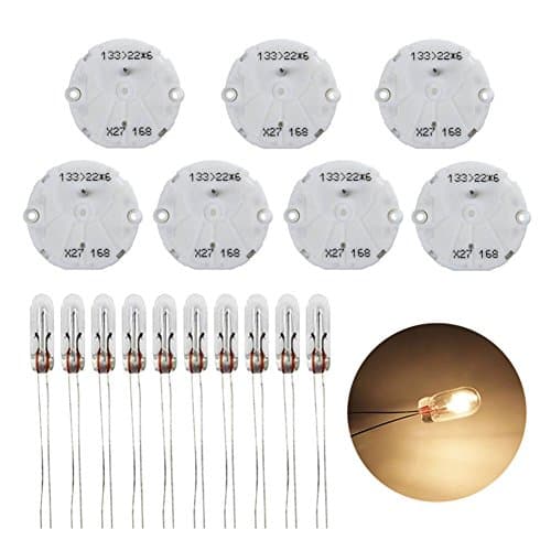 Tektree GM Stepper Motor Repair Kit with 7 piece X27 168 Stepper Motor Kit + 10pcs Bulbs for all 03-06 Chevy Silverados, Tahoes, Yukons, Suburbans