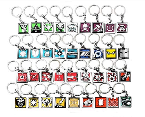 Key Chain Pendant Rainbow Six Rainbow Six Rainbow Six Accessories Novelty Design Jewellery Premium