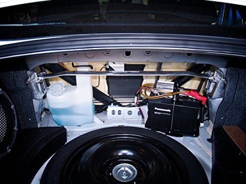 GTSPEC Type D Rear Strut Bar Mitsubishi Lancer/Ralliart 09-14