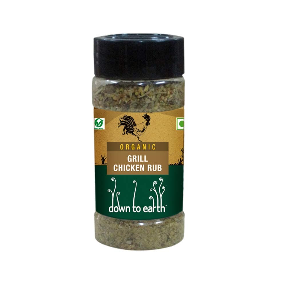 Down to Earth Grill Chicken Rub, 70 g