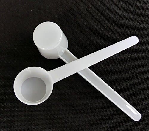Ferbixo 10pcs Plastic 5g White Coffee Spoon for Nespresso Refillable Reusable Compatible Capsule