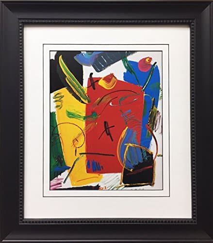 Peter Max "Abstract Suite V" Newly CUSTOM FRAMED Art Print