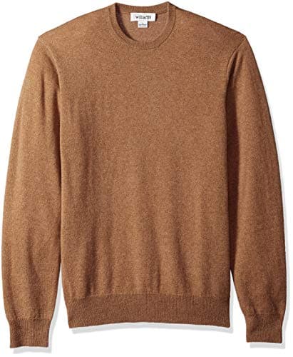Men's 100% Cashmere Crew Neck Pullover Sweater