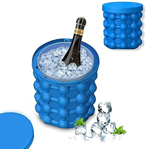 NYALA Silicone Ice Cube Maker, Innovation Space Saving, Bucket Revolutionary Space Saving Ice-Ball Makers for Home, Party and Picnic
