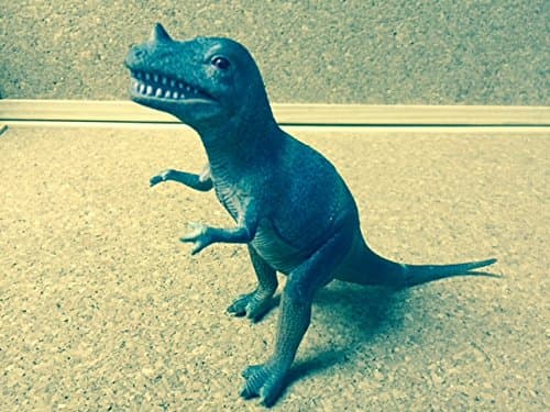 DINOS - Prehistoric Ceratosaurus Plastic Toy Dinosaur