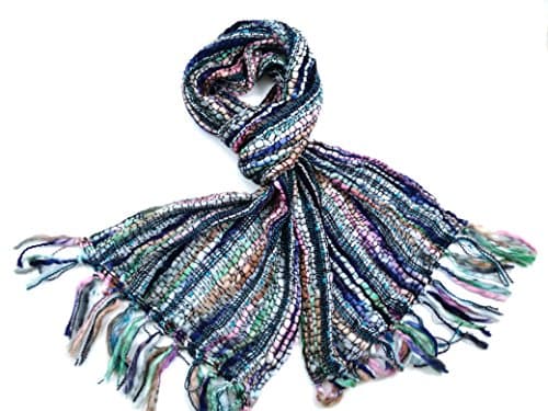 COOL TRADE WINDS LADIES SUPER SOFT – MULTI COLOUR SCARF: Beautiful contrasting colours that will go with many outfits or winter coats
