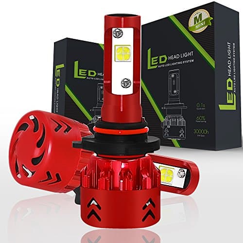 Kit Led Headlight Bulb HB4 9006 6000K Auto Bulb CREE-XHP50 LED Chip 60W 9600LM 9-36V IP68 Fan Cooling Mode All in One