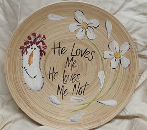 Raggedy He Loves Me Plate