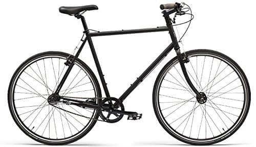Handsome Fredward 3 Speed Internal City Bicycle (Matte Black, 49cm)