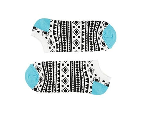 Sammy Icon Men's Chamanes Designer No Show Socks One Size Multicolorured