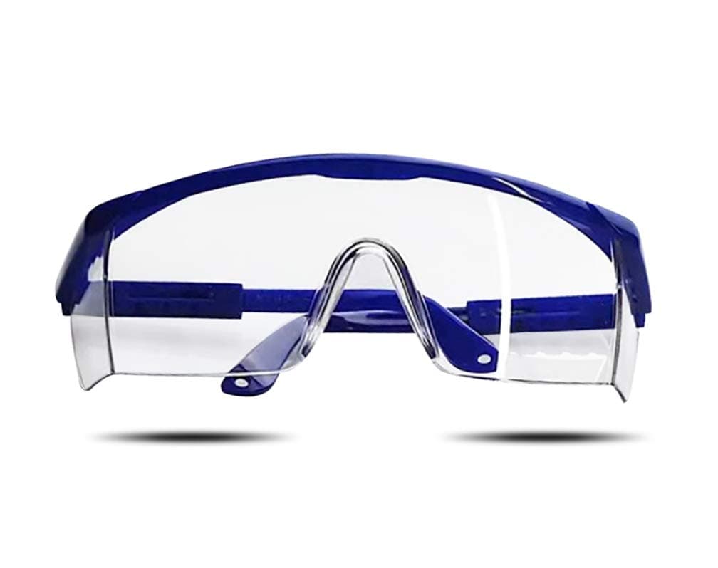 Over-Glasses Safety Glasses Protective with Clear Anti-Scratch Wraparound Lenses Dust-Proof Windproof Sand and UV Riding Breathable Protection Goggles for Unisex Use