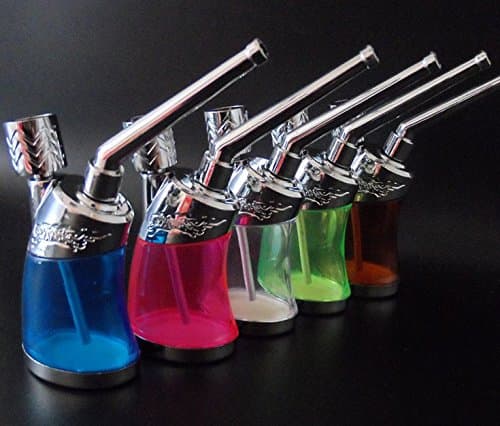 AVX Alloy Pipe Pocket Size Golden Mini Pipe Water Design Multipurpose Hookah