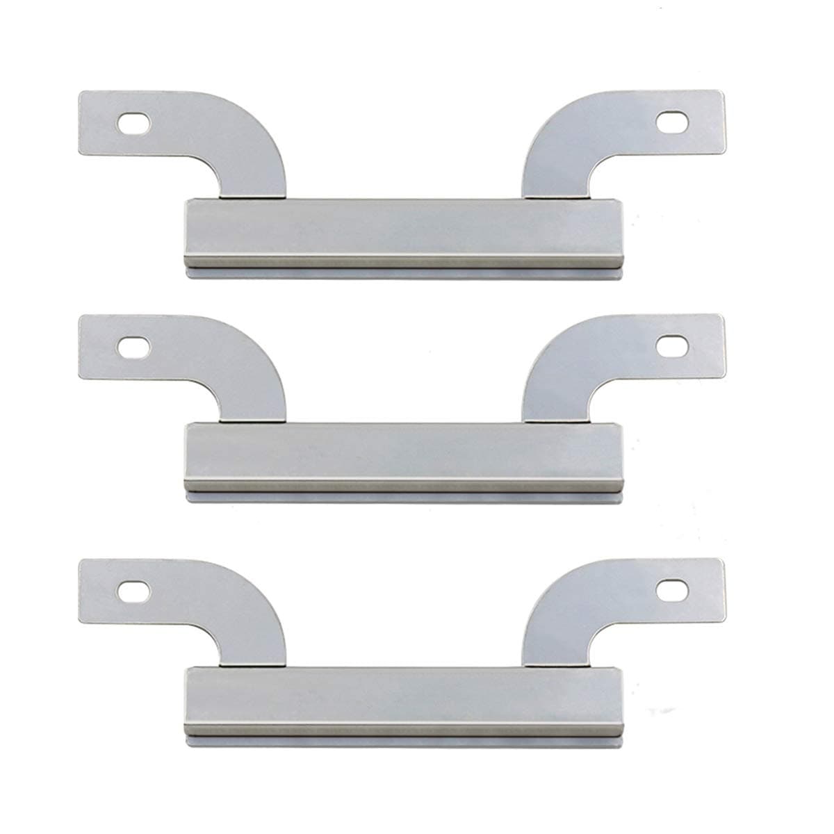 GFTIME Replacement Stainless Steel Crossover Tube for Select Gas Grill Models FirePlus, Fire Mountain, Char-Broil, CosmoGrill, Campingaz and Other Model Grills (3 Pack 193.6mm)