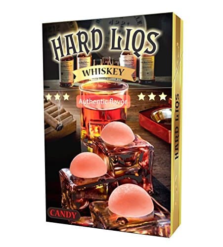 Hard Liqs Whiskey - Alcohol Hard Candy - 4 Pack