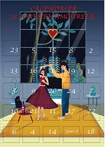 25 Day Lovers Calendar Romantic Gift