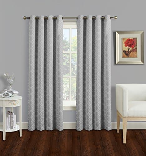 Mystic Casual Window Panel (84"x50", Gray)