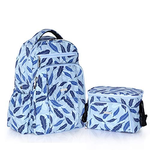 Insular Diaper Bag Backpack,Nappy Shoulder Bags for Mom &Dad,Mummy,Travel Organizer Baby Care Bag