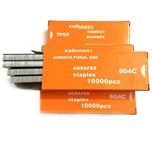 eronde 10 Boxes Professional Vines Dedicated Pin Garden Staple Tool (Total About 100000pcs)