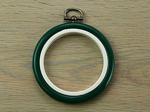 Minerva Crafts Round Flexi Hoop Frame Green - Each