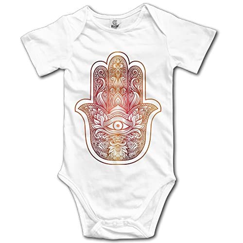 Hamsa Hand Cute Baby Onesie Bodysuit