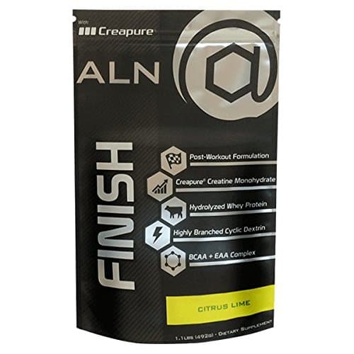 at Large Nutrition: Finish Post-Workout Formulation, Great-Tasting Citrus Lime Flavor, Hydrolyzed Whey Protein, Creatine Monohydrate, Highly Branched Cyclic Dextrin, BCAA + EAA Complex, Recovery