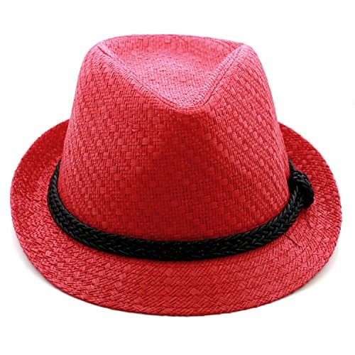 LUNADA BAY Paper Lightweight Straw Fedora Hat