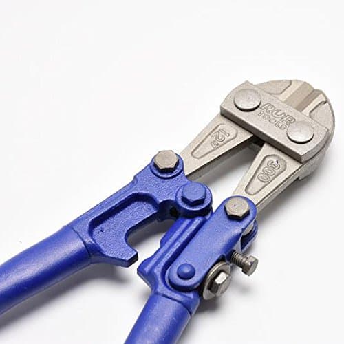 RUR Bolt Cutter Bi-Material Handle with Soft Rubber Grip Lock Wire Cutter Cutting Tool (12inch)