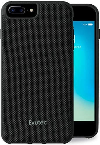 Evutec AERGO Series Phone Case for Apple iPhone 8 Plus (Black)